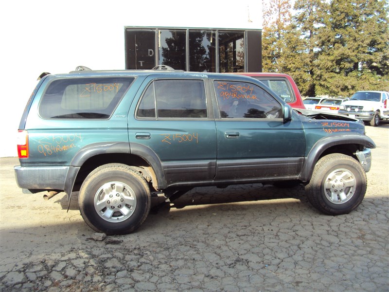 1998 TOYOTA 4RUNNER LIMITED, 3.4L AUTO 4WD, COLOR GREEN, STK Z15004 ...